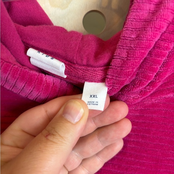 Gap Kids Pink Ribbed Two Piece Lounge Set Size XXL 14/16 - Picture 5 of 8